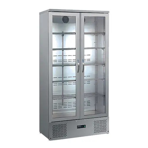 Blizzard-BAR20SS-Stainless-Steel-Double-Door-Upright-Bottle-Cooler