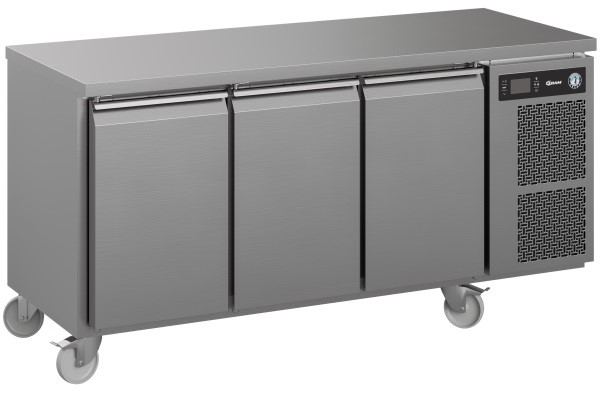 Gram-Premier-370-K-3-A-DL-DL-DR-C-U-Three-Door-Counter-Fridge
